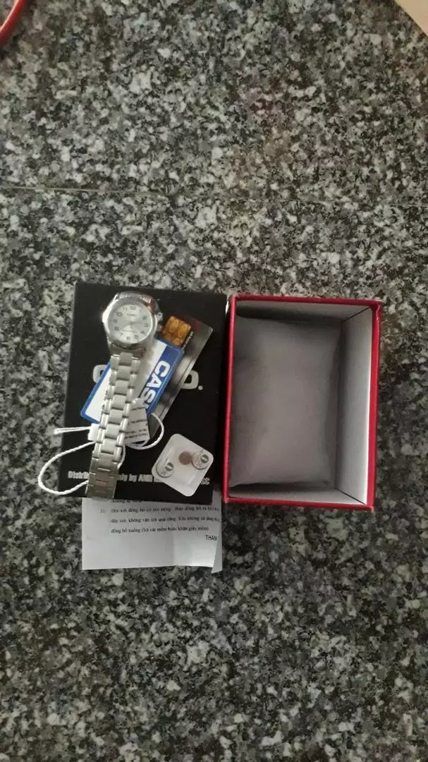 Đồng hồ nữ dây kim loại Casio Anh Khuê LTP-V001D-7BUDF chính hãng