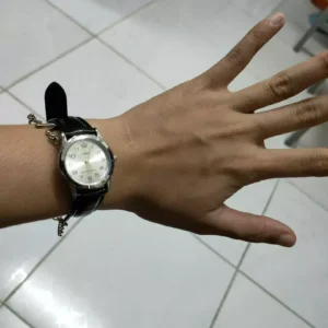 Đồng hồ nữ dây da Casio chính hãng Anh Khuê LTP-V001L-7BUDF