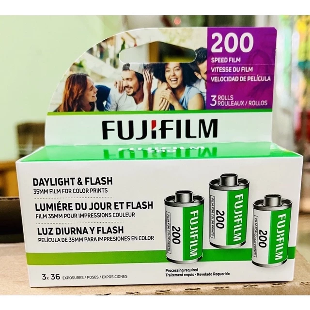 Phim chụp ảnh Yes!Star 200 400 36exp Date 03/2028 film 35mm tráng C41 dùng được máy PNS