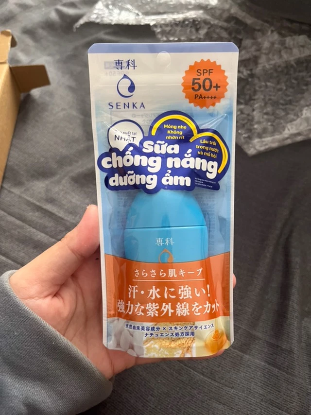 Kem Chống Nắng Senka Perfect UV Dạng Sữa 40ML & Gel 80ML & Essence 50G