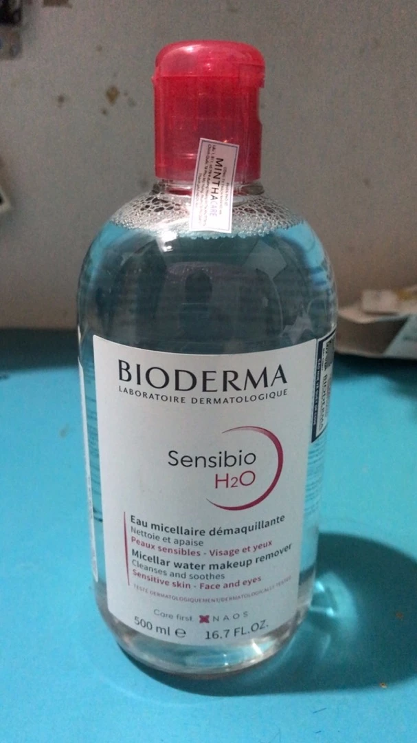 Nước Tẩy Trang Dành Cho Da Nhạy Cảm Bioderma Sensibio H20 500ml