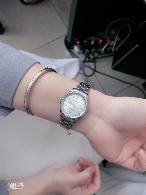 Đồng hồ nữ dây kim loại chính hãng Casio Anh Khuê Series LTP-V005