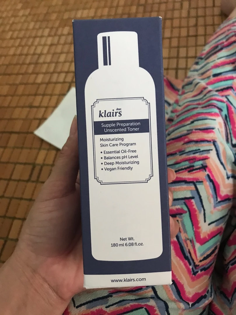 Nước Hoa Hồng Không Mùi Dear Klairs Supple Preparation Unscented 180ml
