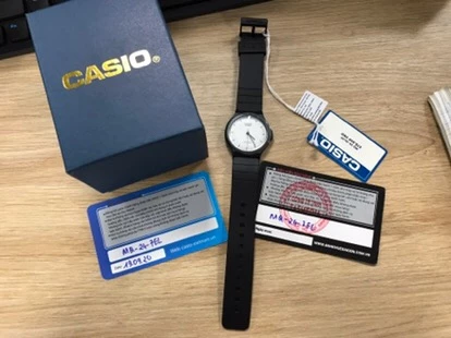 Đồng Hồ Nữ Dây Nhựa Chính Hãng Casio MQ-24-7EL
