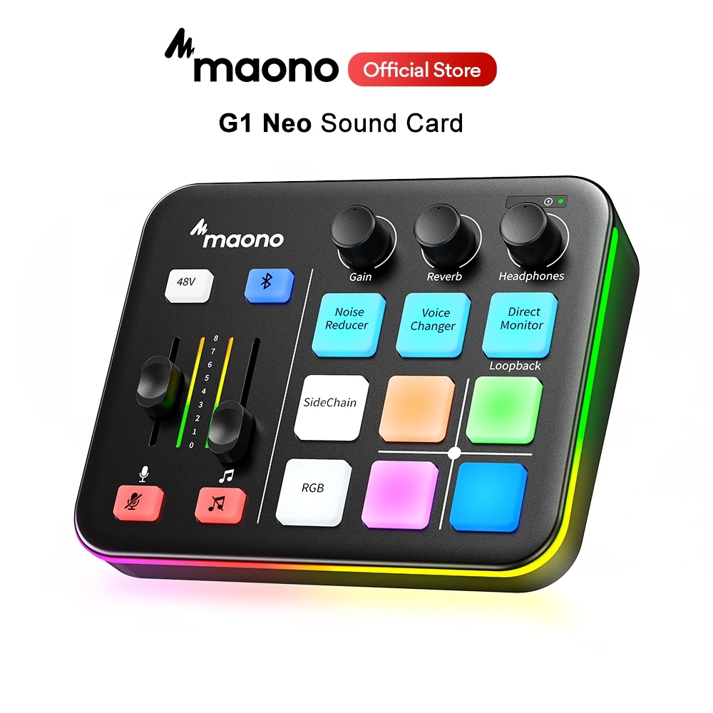 Sound Card Maono G1 NEO - Nâng Tầm Âm Thanh Gaming & Livestream