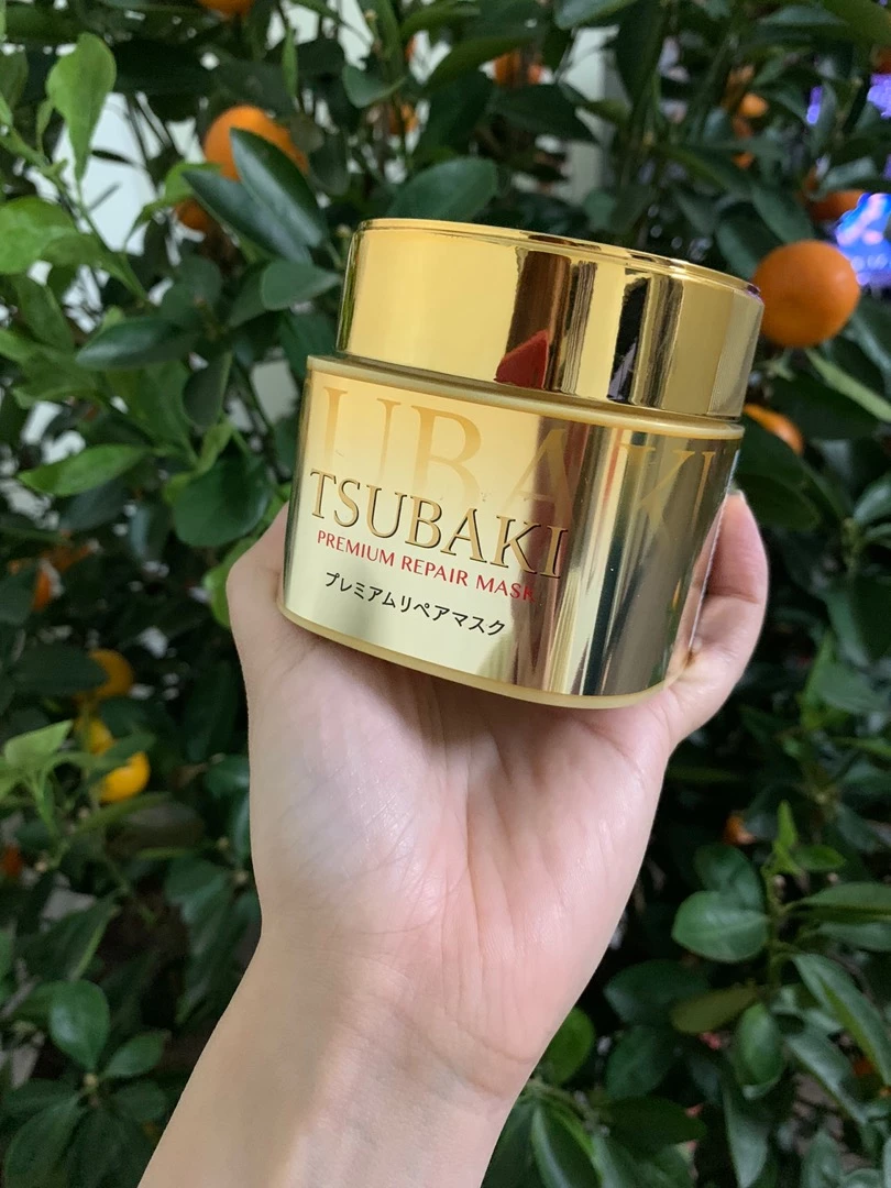 Mặt nạ tóc Tsubaki Phục hồi tóc hư tổn 180G