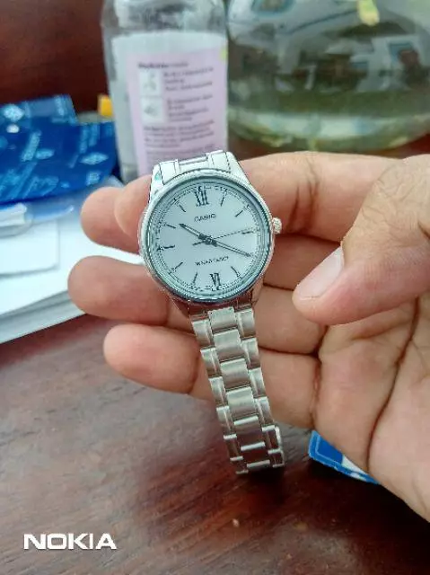 Đồng hồ nữ dây kim loại Casio Anh Khuê LTP-V005D-2B3UDF