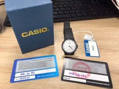 Đồng Hồ Nữ Dây Nhựa Chính Hãng Casio MQ-24-7EL