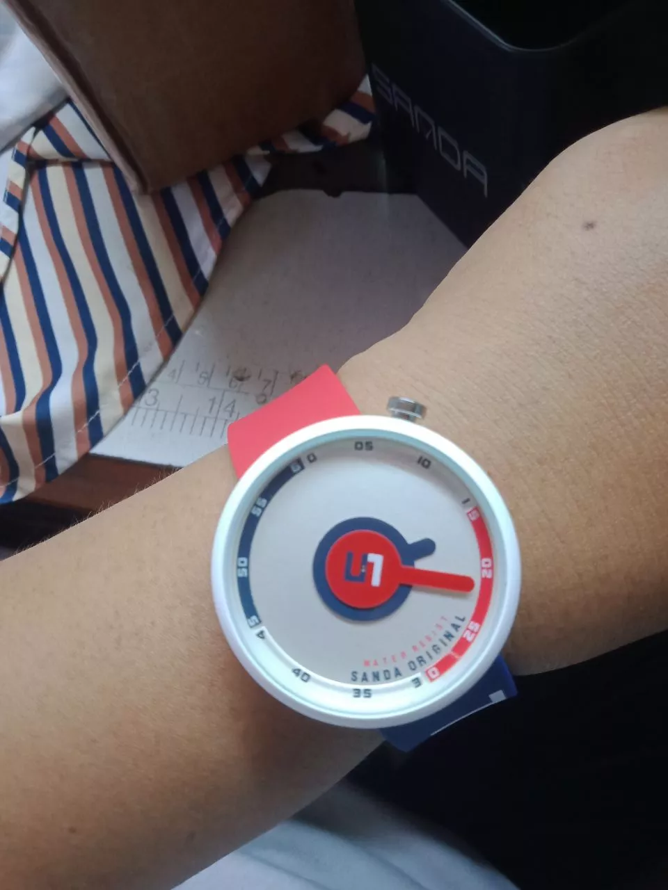 Hộp thương hiệu SANDA chính hãng! Ưu đãi mua đồng hồ bán kèm hộp