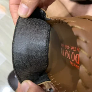 {KM - Mua 01 tặng 01 đôi dép} Dép Quai Ngang Nam Da Bò Thật DONAVY Cao Cấp, May Handmade Quai Và Đế Rất Chắc Chắn D.DELA