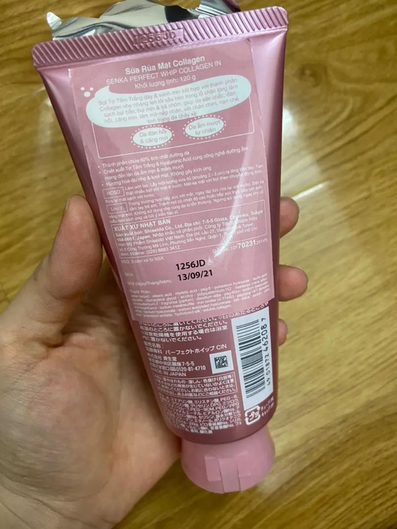 Sữa Rửa Mặt Senka Perfect Whip 100G & 120G