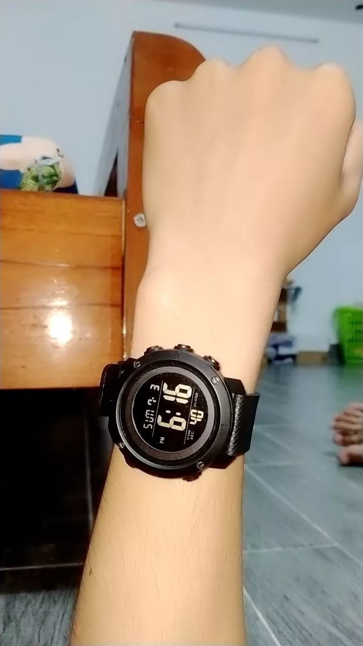 Đồng hồ SKMEI 1426 kĩ thuật số chống thấm nước có đèn nền led phong cách thể thao cho nam
