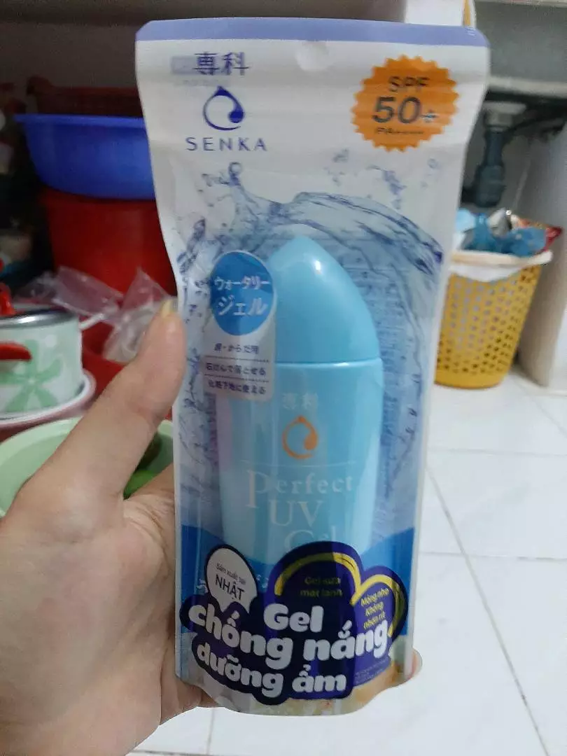 Kem Chống Nắng Senka Perfect UV Dạng Sữa 40ML & Gel 80ML & Essence 50G