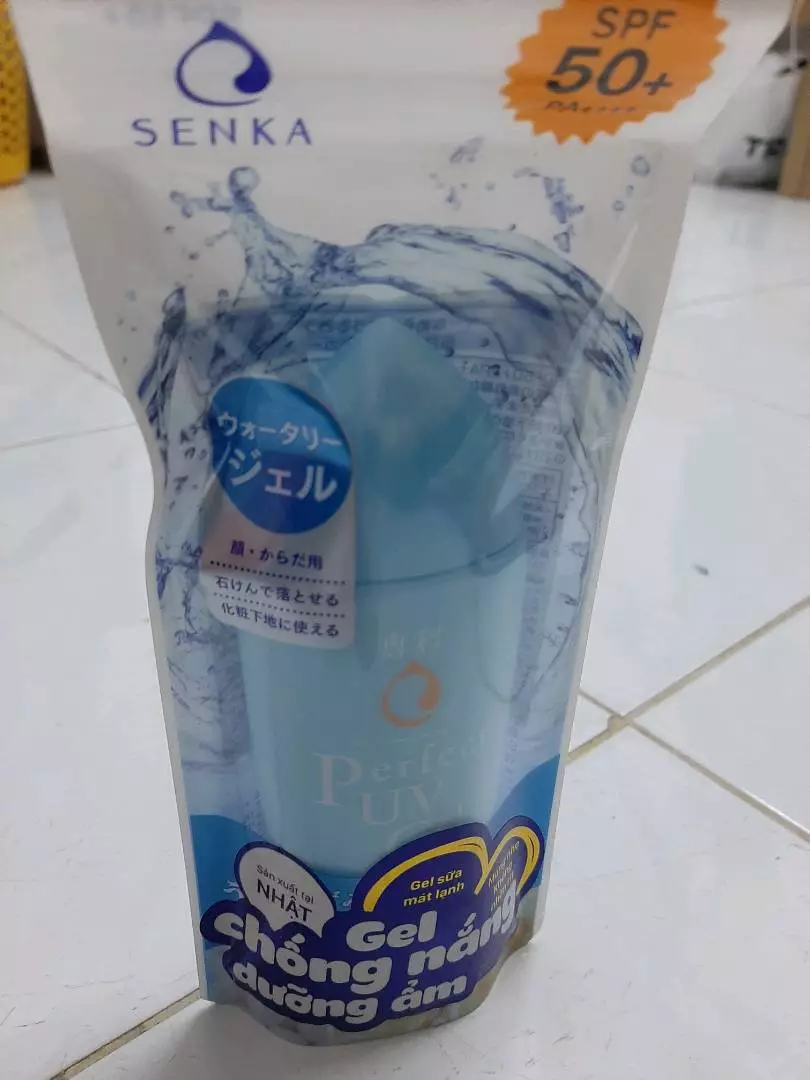 Kem Chống Nắng Senka Perfect UV Dạng Sữa 40ML & Gel 80ML & Essence 50G