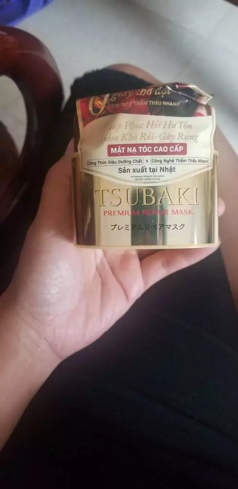Mặt nạ tóc Tsubaki Phục hồi tóc hư tổn 180G