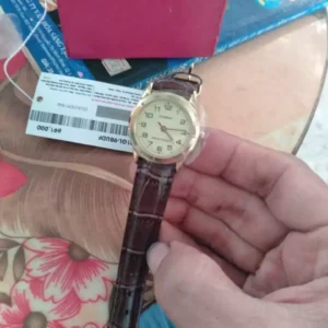 Đồng hồ nữ dây da Casio chính hãng Anh Khuê LTP-V001GL-9BUDF