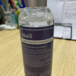 Nước Hoa Hồng Không Mùi Dear Klairs Supple Preparation Unscented 180ml