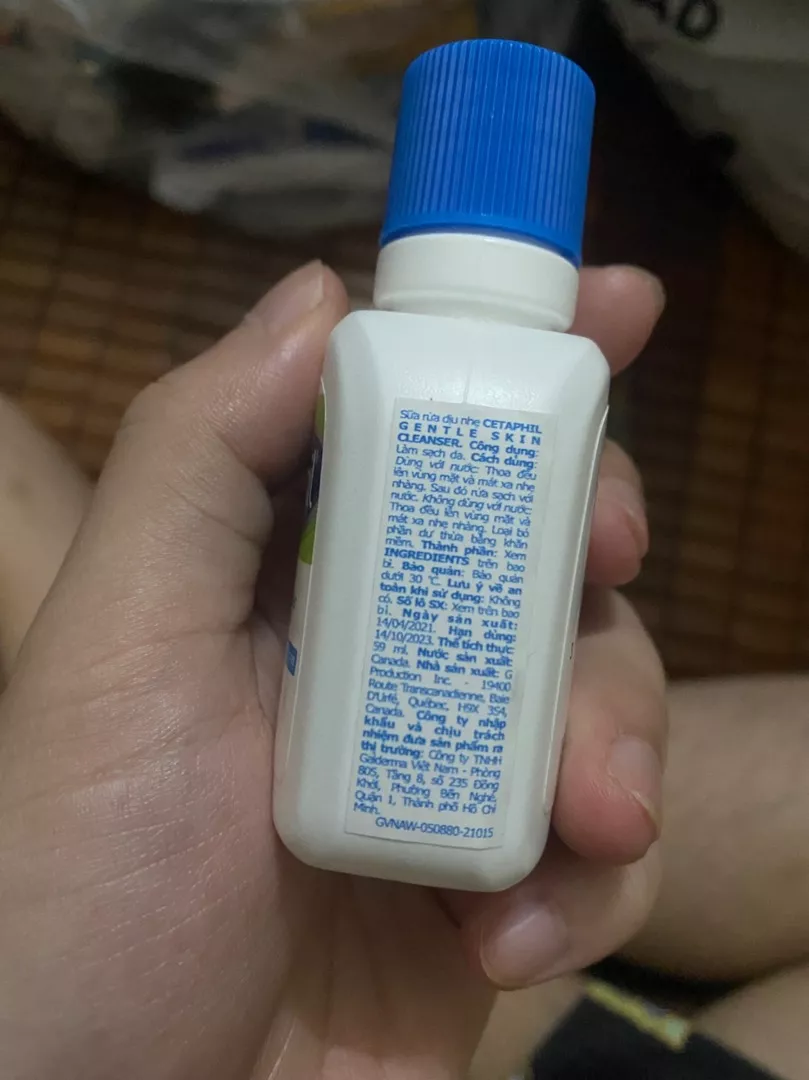 Sữa Rửa Mặt Cetaphil Gentle Skin Cleanser 1000ML, 500ML, 250ML, 125ML