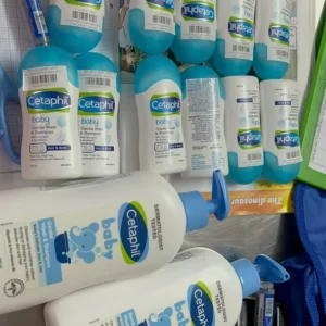 Combo 2 Sữa tắm gội dịu lành cho bé Cetaphil Baby Gentle Wash & Shampoo 400ml/chai
