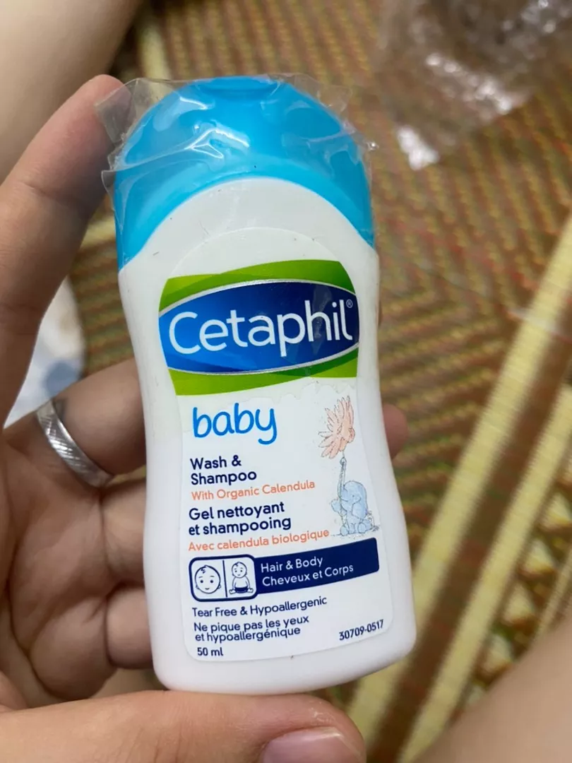 Sữa tắm gội Cetaphil cho bé - Cetaphil Baby Wash & Shampoo with Organic Calendula 400ml