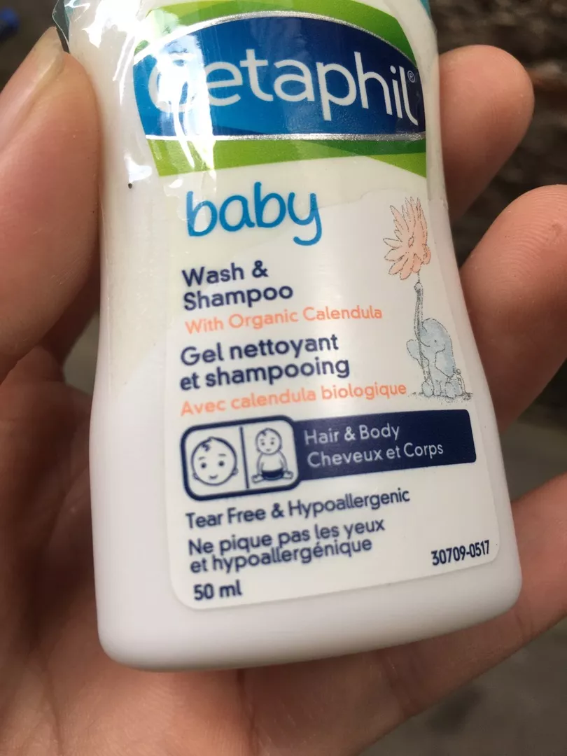 Sữa tắm gội Cetaphil cho bé - Cetaphil Baby Wash & Shampoo with Organic Calendula 400ml