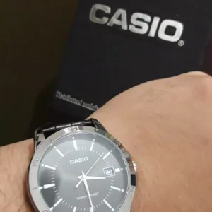 Đồng hồ nam dây da Casio chính hãng Anh Khuê MTP-V004L-1AUDF