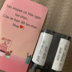 Pin 2CR5 dùng cho máy ảnh film - dùng 1 lần không sạc
