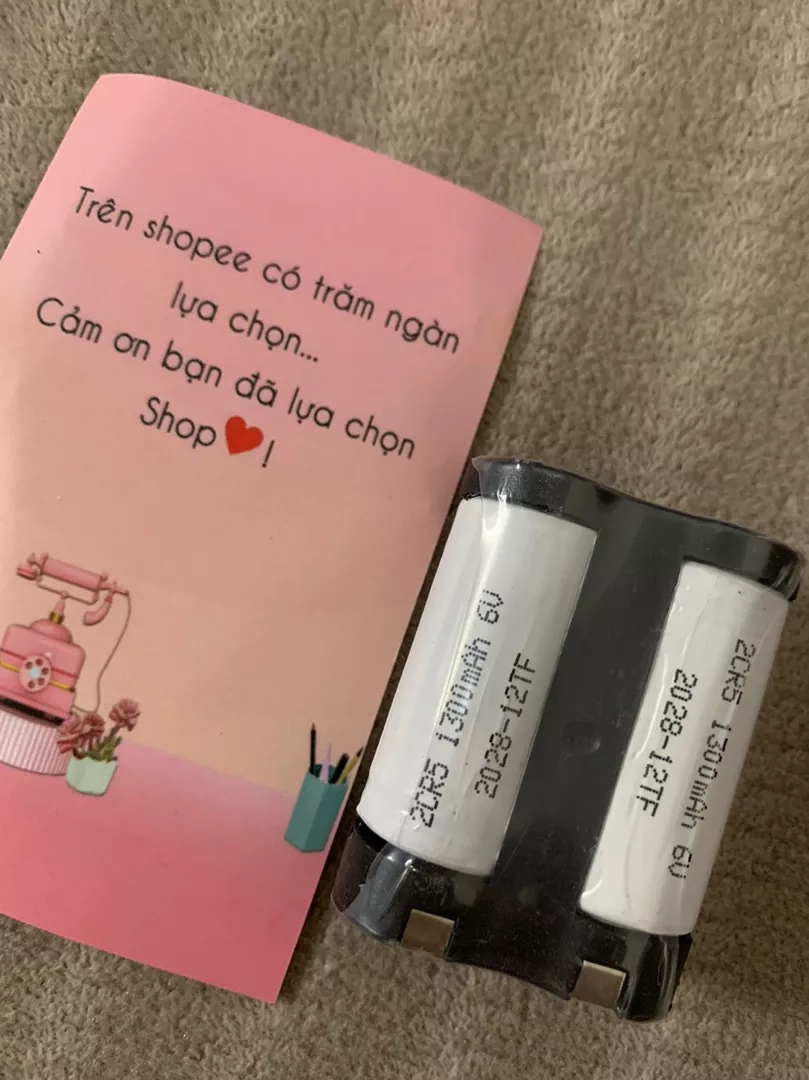Pin 2CR5 dùng cho máy ảnh film - dùng 1 lần không sạc