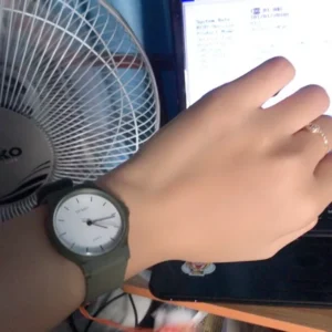 Đồng hồ thạch anh SKMEI 1419 chống nước phối dây đeo pu phong cách thể thao