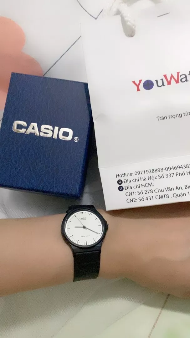 Đồng Hồ Nữ Dây Nhựa Chính Hãng Casio MQ-24-7EL