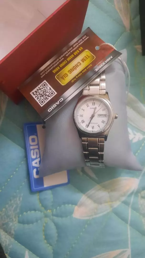 Đồng hồ nữ dây kim loại Casio Anh Khuê LTP-V006D-7BUDF chính hãng