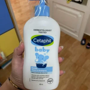 Sữa tắm gội dịu lành cho bé CETAPHIL BABY GENTLE WASH & SHAMPOO 400ML