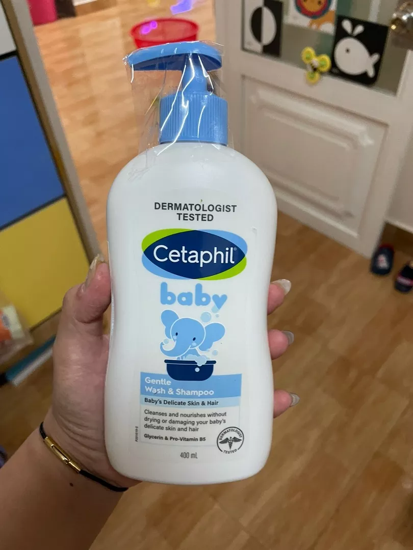 Sữa tắm gội dịu lành cho bé CETAPHIL BABY GENTLE WASH & SHAMPOO 400ML