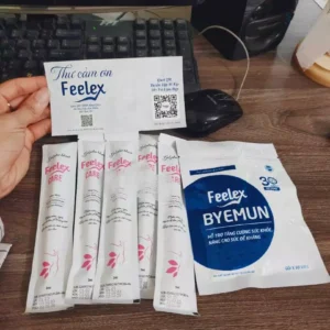 Gel phụ khoa Inner C24 Feelex Care Đa Năng dạng đũa hộp 7 chiếc, hỗ trợ cấp ẩm, cân bằng pH, làm sạch vùng kín
