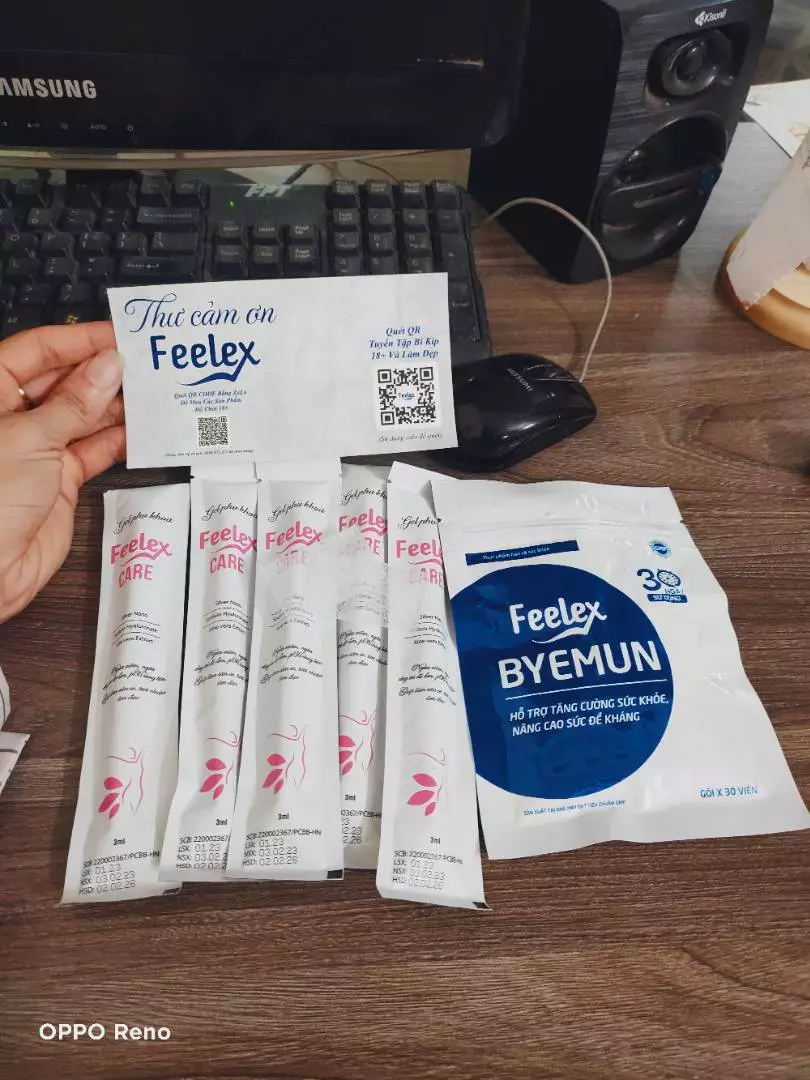 Gel phụ khoa Inner C24 Feelex Care Đa Năng dạng đũa hộp 7 chiếc, hỗ trợ cấp ẩm, cân bằng pH, làm sạch vùng kín