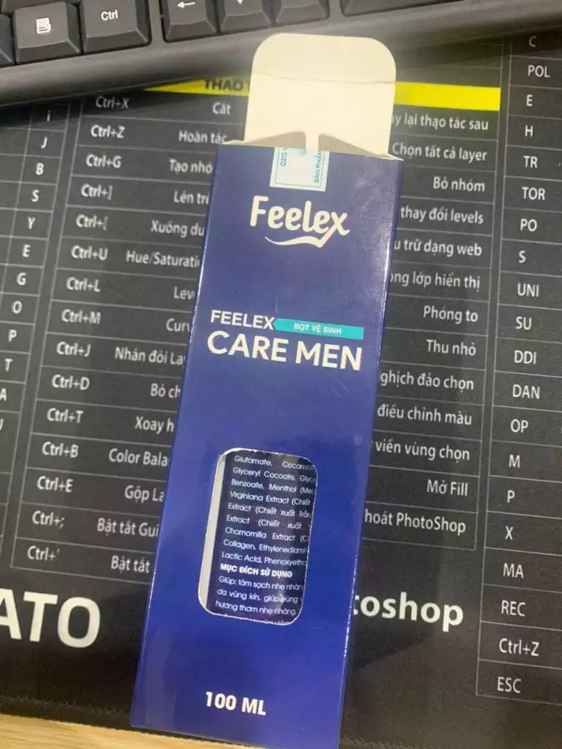 Bọt vệ sinh nam giới Feelex Care Men dung dịch vệ sinh tạo bọt 100ml