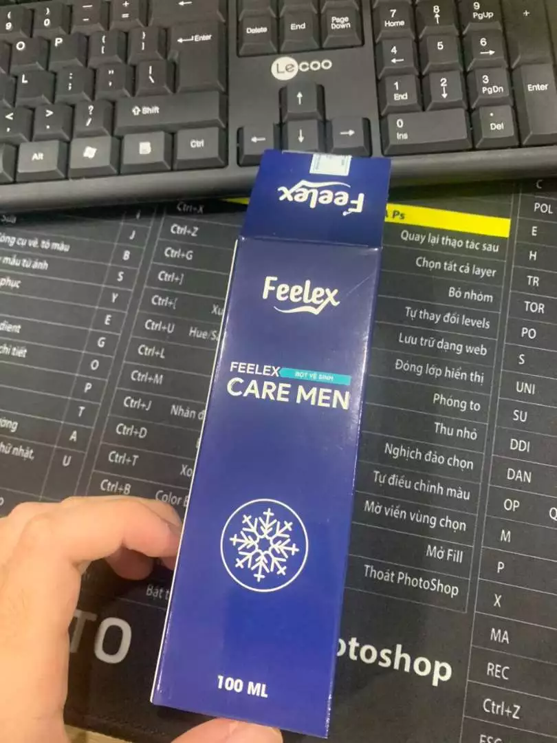 Bọt vệ sinh nam giới Feelex Care Men dung dịch vệ sinh tạo bọt 100ml