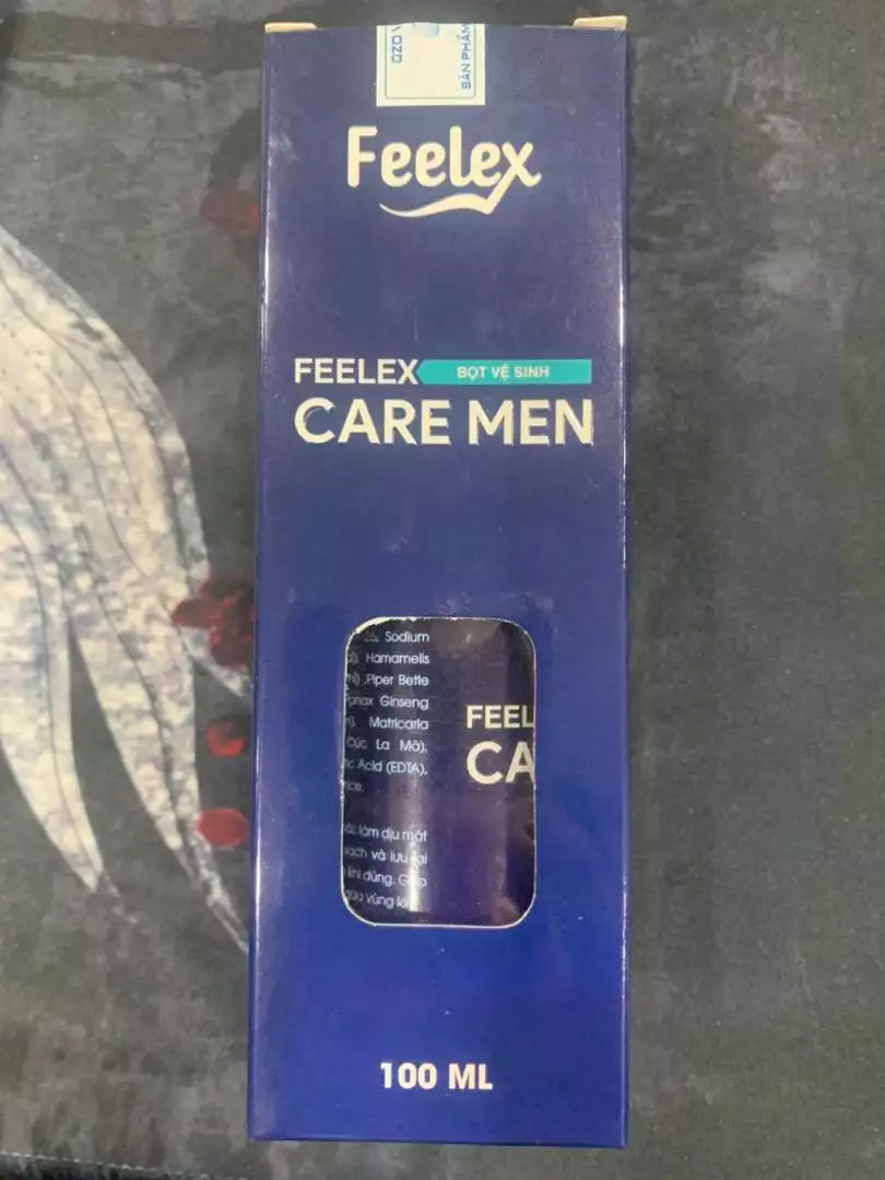 Bọt vệ sinh nam giới Feelex Care Men dung dịch vệ sinh tạo bọt 100ml