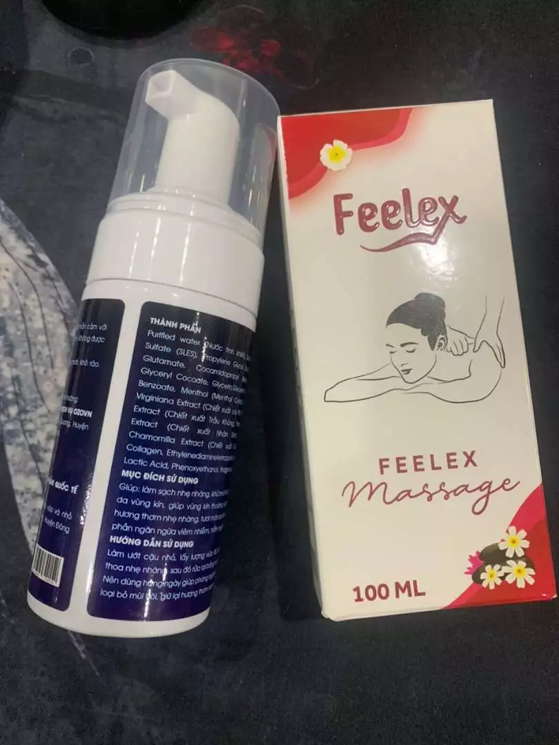 Bọt vệ sinh nam giới Feelex Care Men dung dịch vệ sinh tạo bọt 100ml