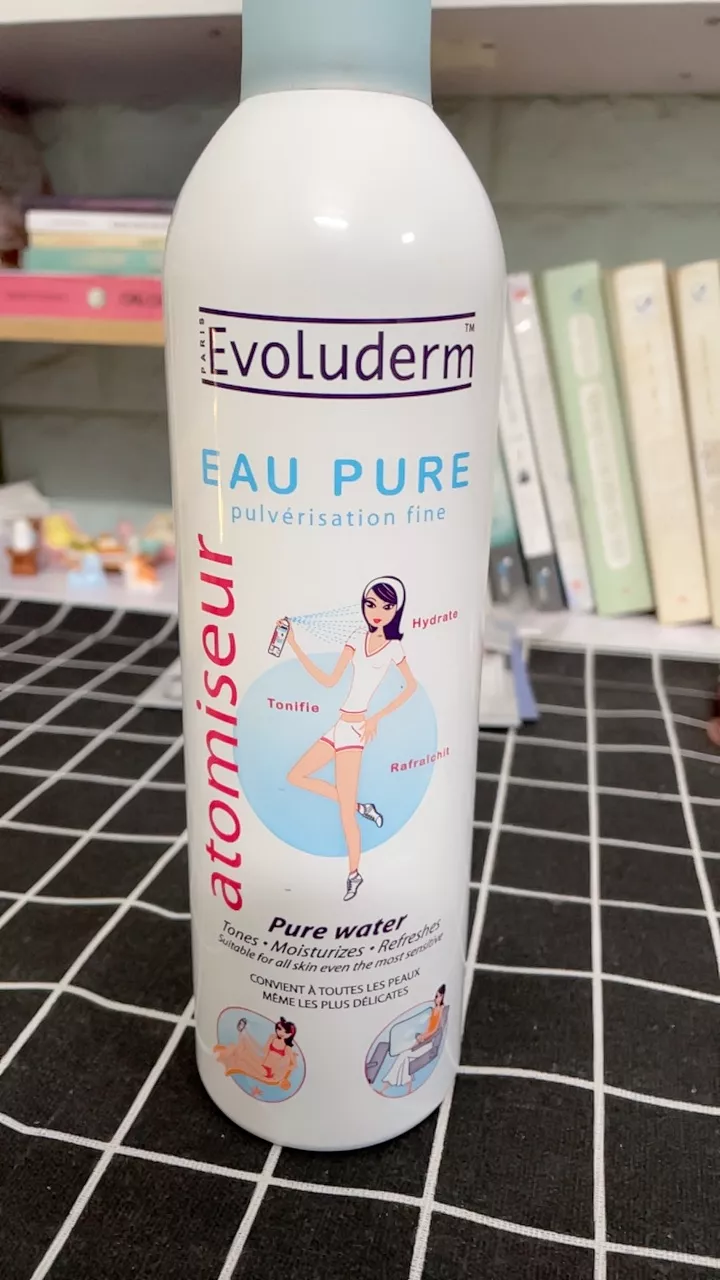 Xịt Khoáng Evoluderm Atomiseur Eau Pure Dưỡng Da, Cấp Ẩm 150ML & 400ML