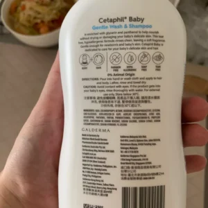 Sữa tắm gội Cetaphil cho bé - Cetaphil Baby Wash & Shampoo with Organic Calendula 400ml