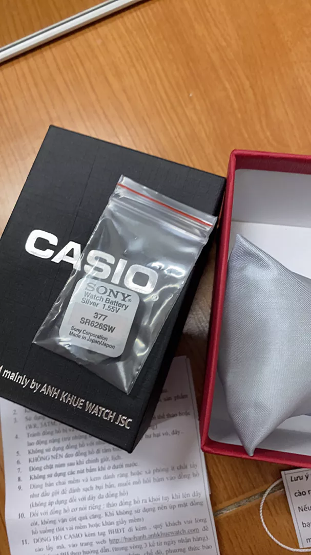 Đồng hồ nữ dây da Casio chính hãng Anh Khuê LTP-1094E-7ARDF