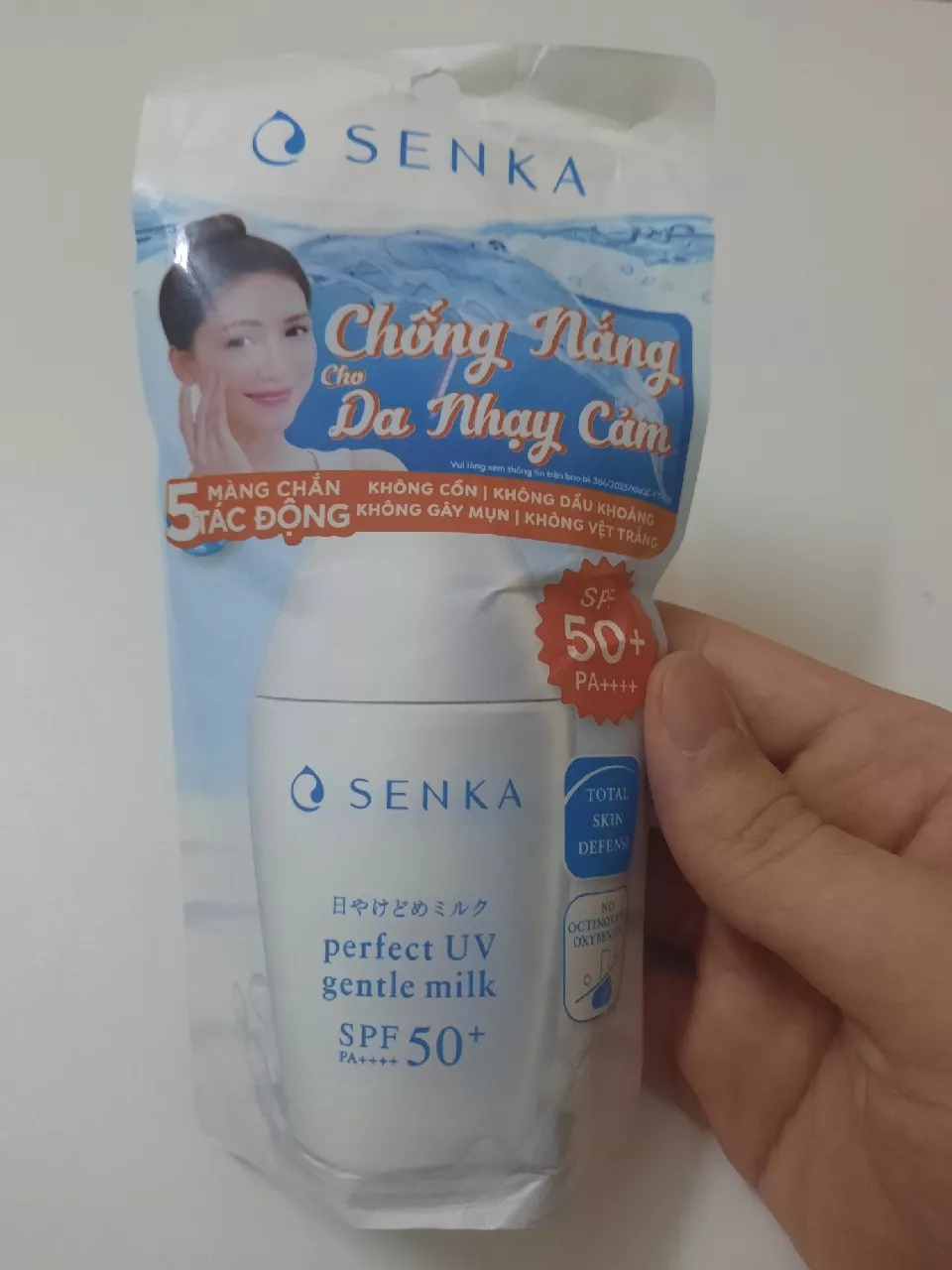 Kem Chống Nắng Senka Perfect UV Dạng Sữa 40ML & Gel 80ML & Essence 50G