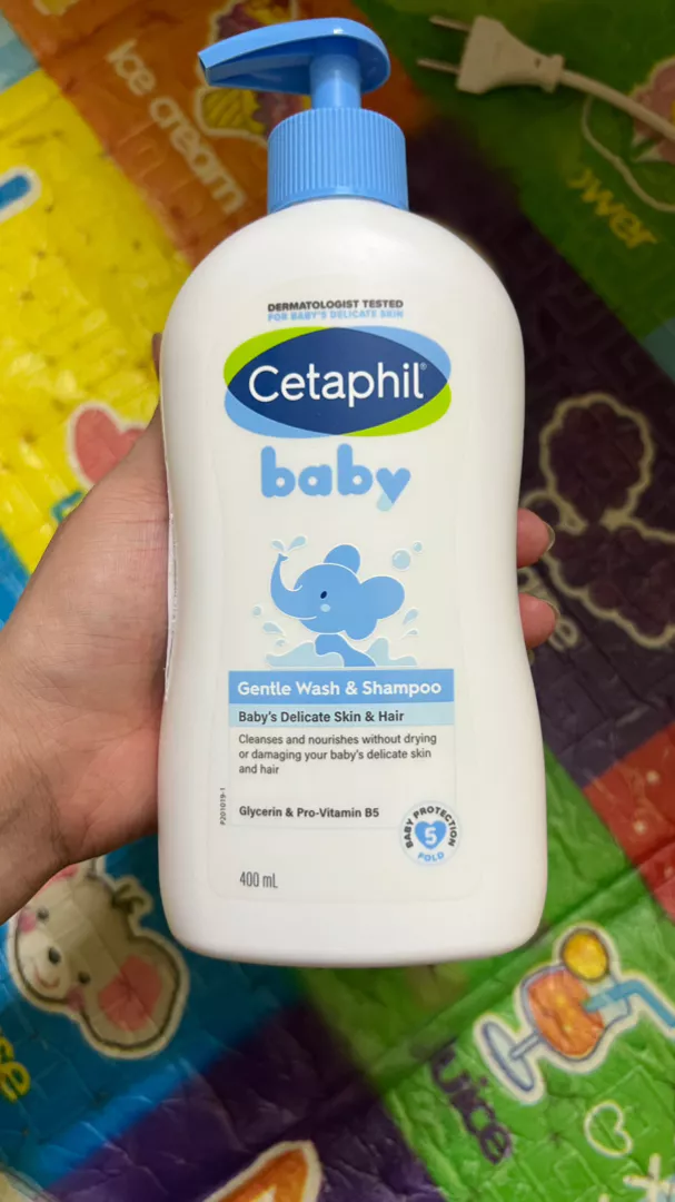 Sữa tắm gội dịu lành cho bé CETAPHIL BABY GENTLE WASH & SHAMPOO 400ML