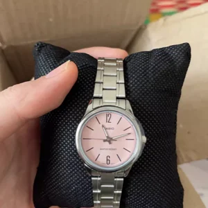 Đồng hồ nữ dây thép không ghỉ Casio LTP-V005D-4BUDF chính hãng