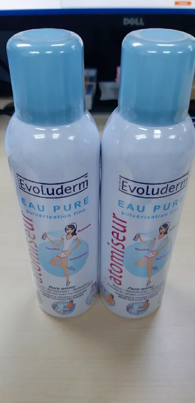 Xịt Khoáng Evoluderm Atomiseur Eau Pure Dưỡng Da, Cấp Ẩm 150ML & 400ML