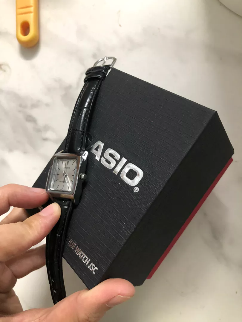 Đồng hồ nữ dây da chính hãng Casio Anh Khuê Series LTP-V007
