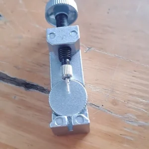 Dụng cụ tháo mắt dây đồng hồ (công cụ cắt mắt đồng hồ, loại 1, cứng cáp, kim loại + 3 đầu thay)