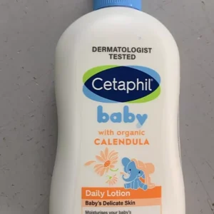Sữa dưỡng ẩm dịu lành cho bé CETAPHIL BABY LOTION WITH ORGANIC CALENDULA 400ML