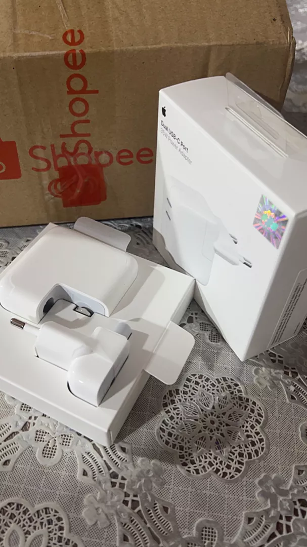 Củ sạc Apple 2 cổng Type-C 35W